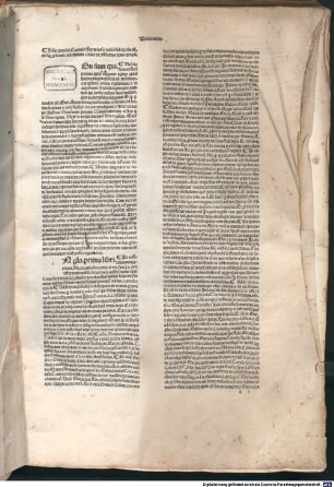 Lectura super prooemio Decretalium et titulo 'De constitutionibus' (Lib. Extra 1,2)