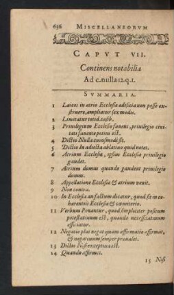 Capvt VII.