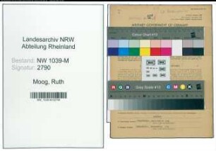 Entnazifizierung Ruth Moog , geb. 23.08.1910 ()