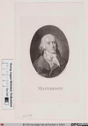Bildnis Friedrich Matthisson (1809 von)