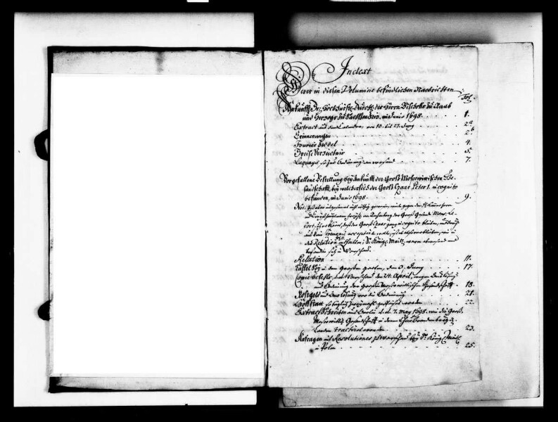 Ankunft fremder Herrschaften