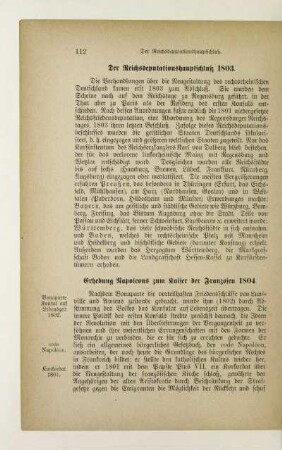 Erhebung Napoleons zum Kaiser der Franzosen 1804