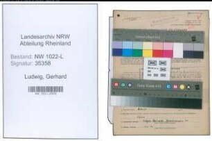 Entnazifizierung Gerhard Ludwig , geb. 07.11.1907 (Bahnbeamter)