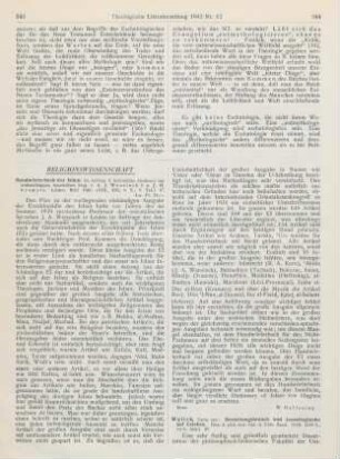 343-344 [Rezension] Handwörterbuch des Islam