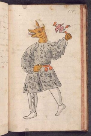 Schembartläufer 1422, Schweinsköpfiger Dämon