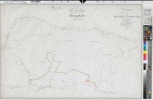 Eiringhausen (Plettenberg), Separation Leinschede, Bl.1 Brouillonkarte I Flur 6