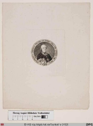 Bildnis Georg Carl Ignaz (Frhr. von Fechenbach zu Laudenbach), 1795-1808 Fürstbischof von Würzburg und 1805-08 Bischof von Bamberg)