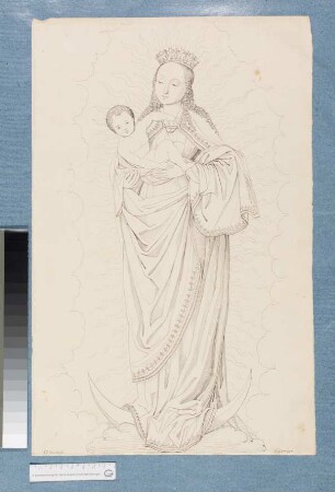 Madonna auf der Mondsichel nach Christoph Amberger