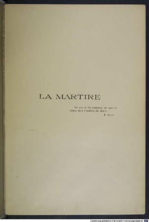 La martire