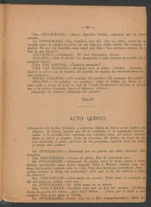 Acto quinto
