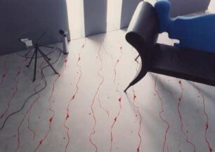 Vorwerk Teppichboden Dialog "31 / 5614" von Sam Francis