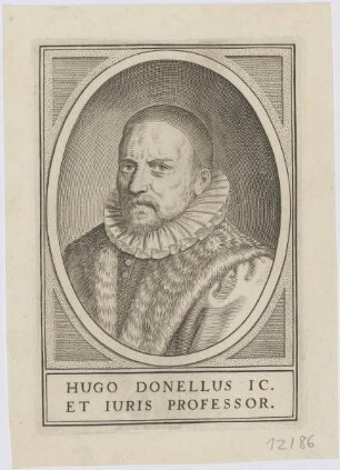 Bildnis des Hugo Donellus