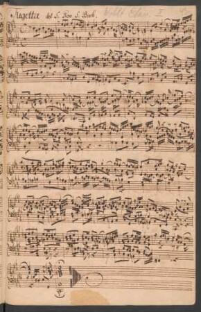 Präludien und Fugen. Auszüge; cemb; c-Moll; BWV 871/2