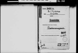 Lastenausgleich allgemein, Teil 2