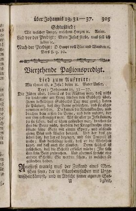 Vierzehende Passionspredigt.
