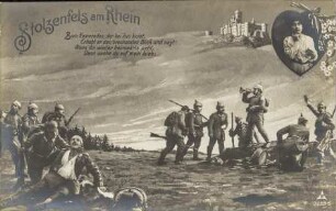 Stolzenfels am Rhein - Zum Kameraden, der bei ihm kniet […]