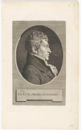 Bildnis des Lud. Fried. Schmidt