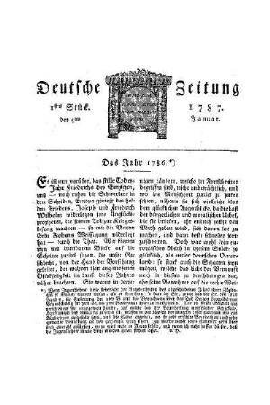 Das Jahr 1786
