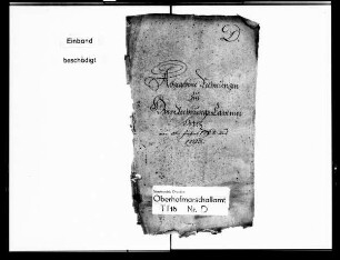 Zur Oberrechnungskammer abgegebene Rechnungen