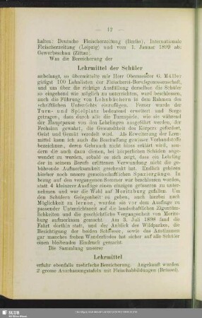Lernmittel der Schüler