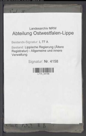 Die Sandwehe bei Schlangen, die Aufhebung der Koppelhude und Regulierung der Hudegrenzen zwischen Schlangen und Lippspringe, Bd. 2