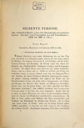 Geschichte des Römischen Kaiserreichs von der Schlacht bei Actium und der Eroberung Aegyptens bis zu dem Einbruche der Barbaren von Victor Duruy : Aus dem Französischen übersetzt von Gustav Hertzberg. Mit 2000 Illustrationen in Holzschnitt und einer Anzahl Tafeln in Farbendruck, 5