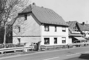 Wohnhaus, Fachwerk; Gelnhausen, Gelnhäuser Straße 26