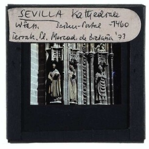 Sevilla, Kathedrale : Detailansicht Seitenportal Westfassade