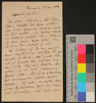 Brief von Friedrich Peucer an Unbekannt vom 28.4.1812