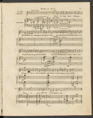 No. 14. Scena ed aria: Ozean! Du Ungeheuer!