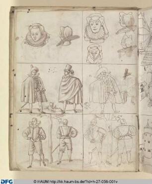 Zeichenkurs: Köpfe und Ganzfiguren