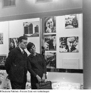Cellokonzert, Fotoausstellung 1968