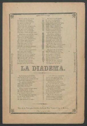 La diadema.