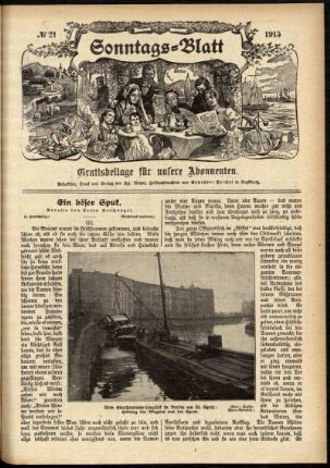 Ausgabe vom Sonntag, den 23. Mai 1915.