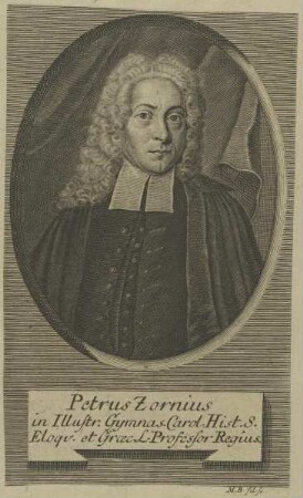 Bildnis des Petrus Zornius