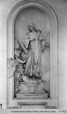 Standfigur der heiligen Rita