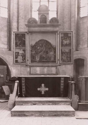 Altar. Mönchskirche. Salzwedel