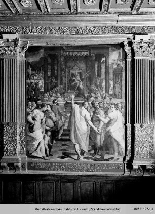 Die heilige Katharina bewirkt die Rückkehr Gregors XI. nach Rom