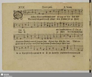 XIX. O Herre Gott dein Göttlich Wort