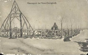 Massengrab bei Nowo-Georgiewsk.