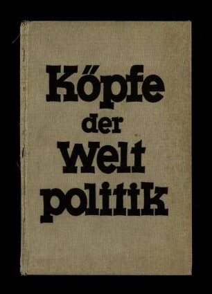 Köpfe der Weltpolitik