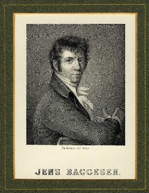 Bildnis von Jens Baggesen (1764-1826)