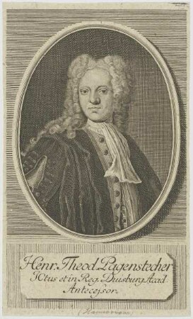 Bildnis des Henr. Theod. Pagenstecher