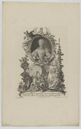 Bildnis der Elisabetha Christina, Königin von Preußen