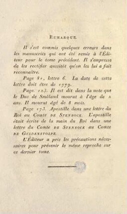 Remarque
