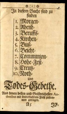 In diesem Buche sind zu finden