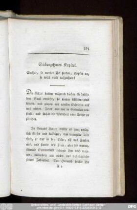 Siebenzehntes Kapitel. Suchet, so werdet ihr finden, klopfet an, so wird euch aufgethan!