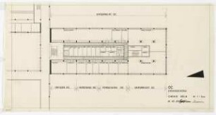 Chemische Institute der Universität Köln: Organische Chemie, Grundriss Erdgeschoss, 1:200