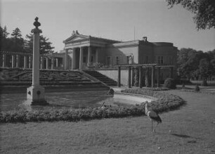 Potsdam. Sanssouci, Schloß Charlottenhof, von Nordosten