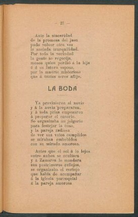 La boda